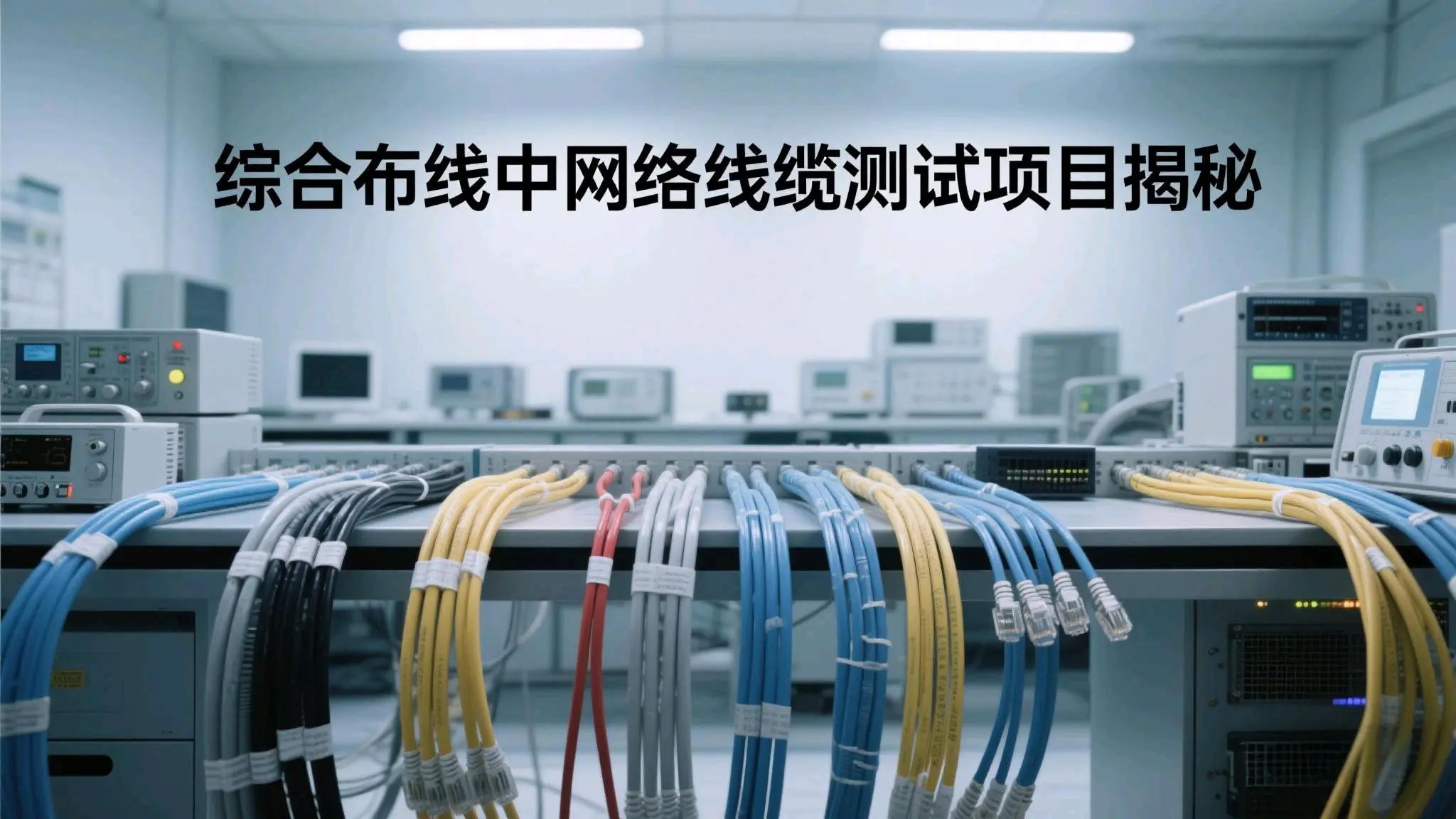 綜合布線中網(wǎng)絡(luò)線纜測試項目揭秘