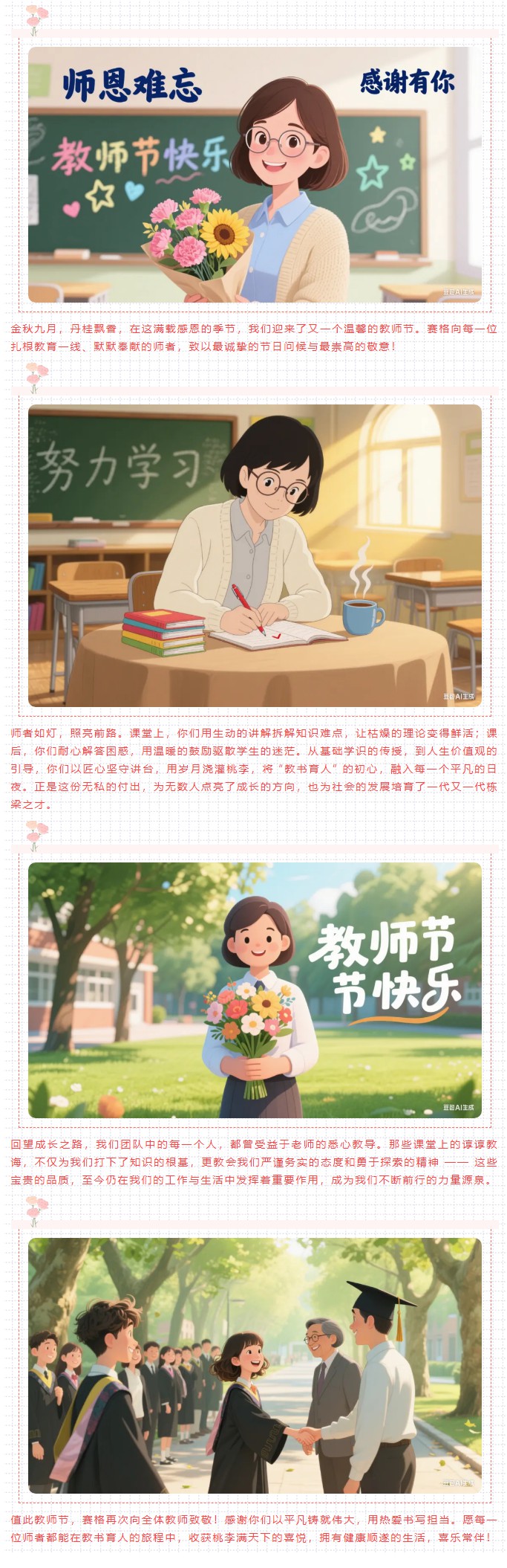 感恩有您 照亮前行 — 祝老師們節(jié)日快樂！_副本